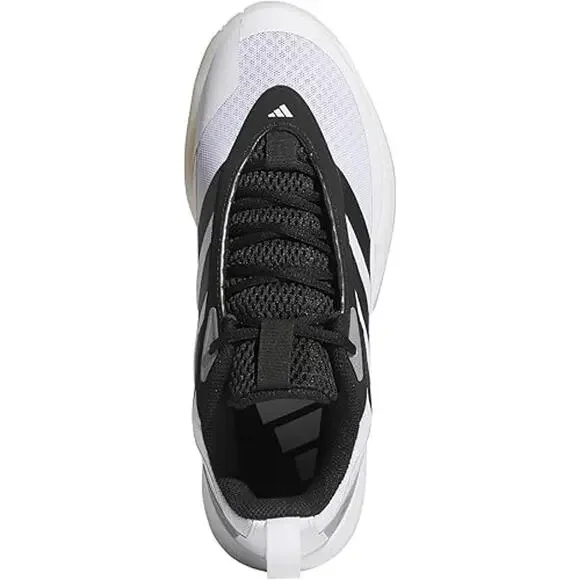 NWT adidas Unisex Front Court Sneaker White/Black/White 12 US Men\'s/13 Women\'s adidas Front Court Sneakers Kids - White | Free Shipping  main image 3